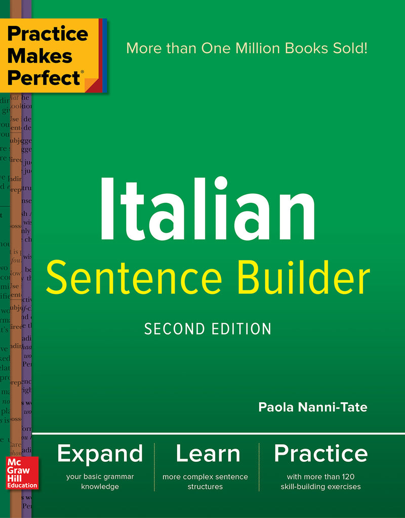 Practice Makes Perfect Italian Sentence Builder 2e