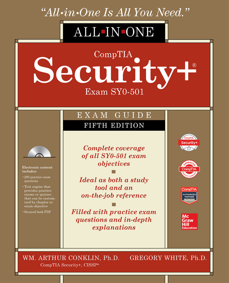 Comptia Security+ All In One Exam Guide Fifth Edition Exam Sy0 501 5e
