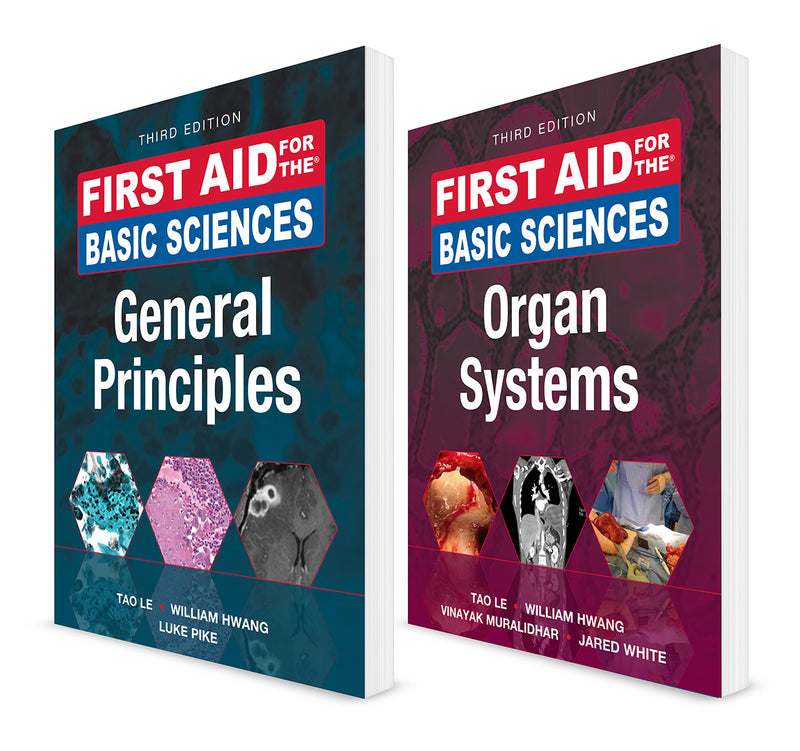 First Aid For The Basic Sciences Third Edition Value Pack 3e
