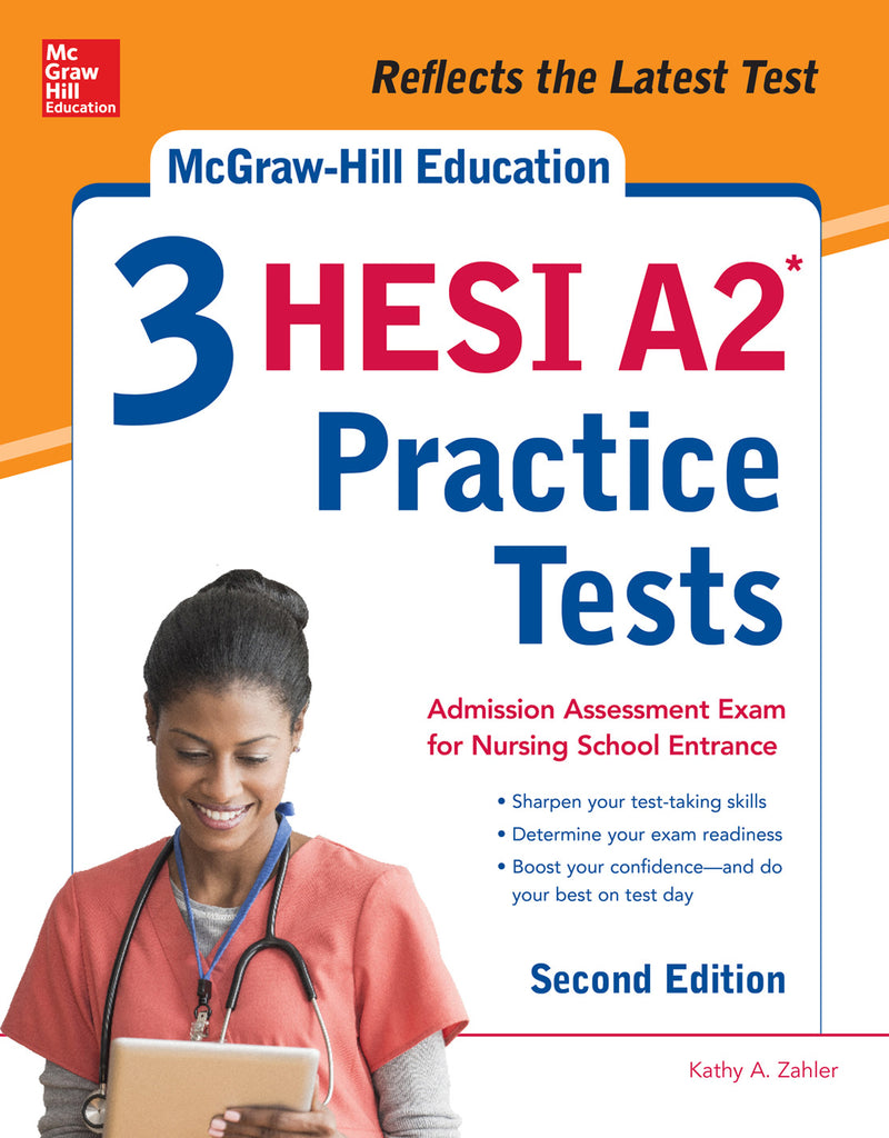 Mcgraw Hill Education 3 Hesi A2 Practice Tests Second Edition 2e