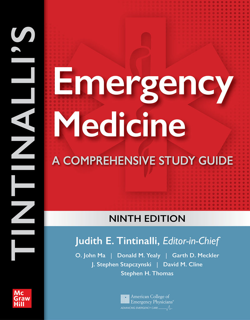 Tintinallis Emergency Medicine A Comprehensive Study Guide 9th Edition 9e