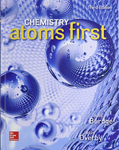 Gen Combo Chemistry Atoms First; Aleks 360 2s Access Card Chemistry:Atoms First 3e