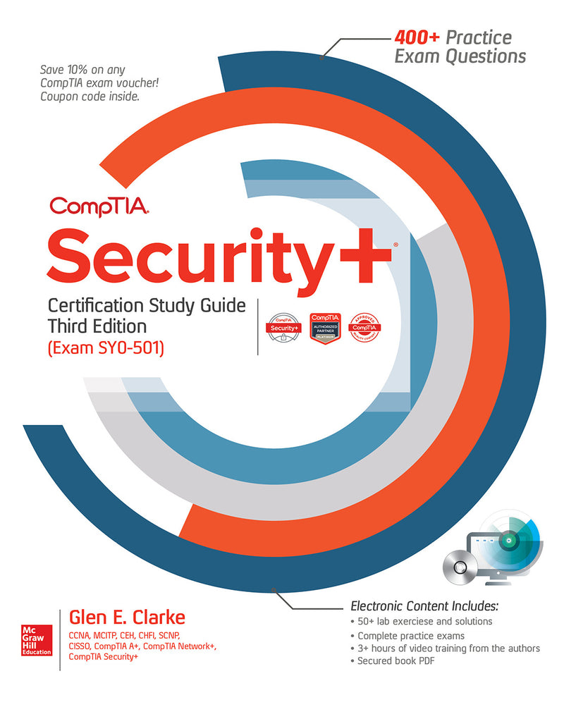 Comptia Security+ Certification Study Guide Third Edition Exam Sy0 501 3e