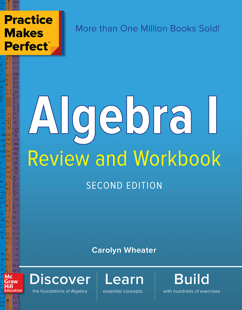 Practice Makes Perfect Algebra I Review & Workbook Second Edition 2e