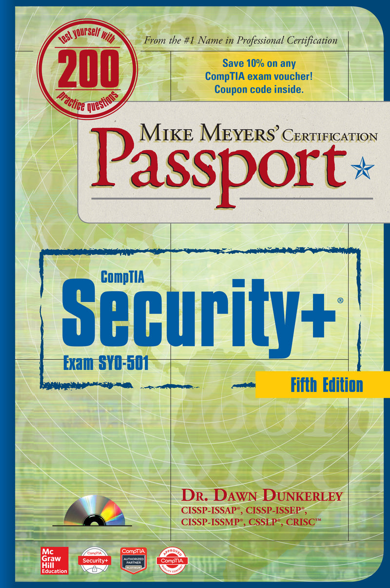 Mike Meyers Comptia Security+ Certification Passport Fifth Edition Exam Sy0 501 5e