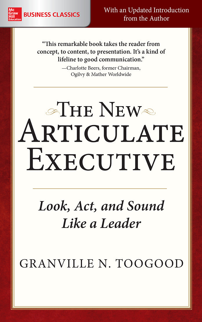 The New Articulate Executive Look Act & Sound Like A Leader