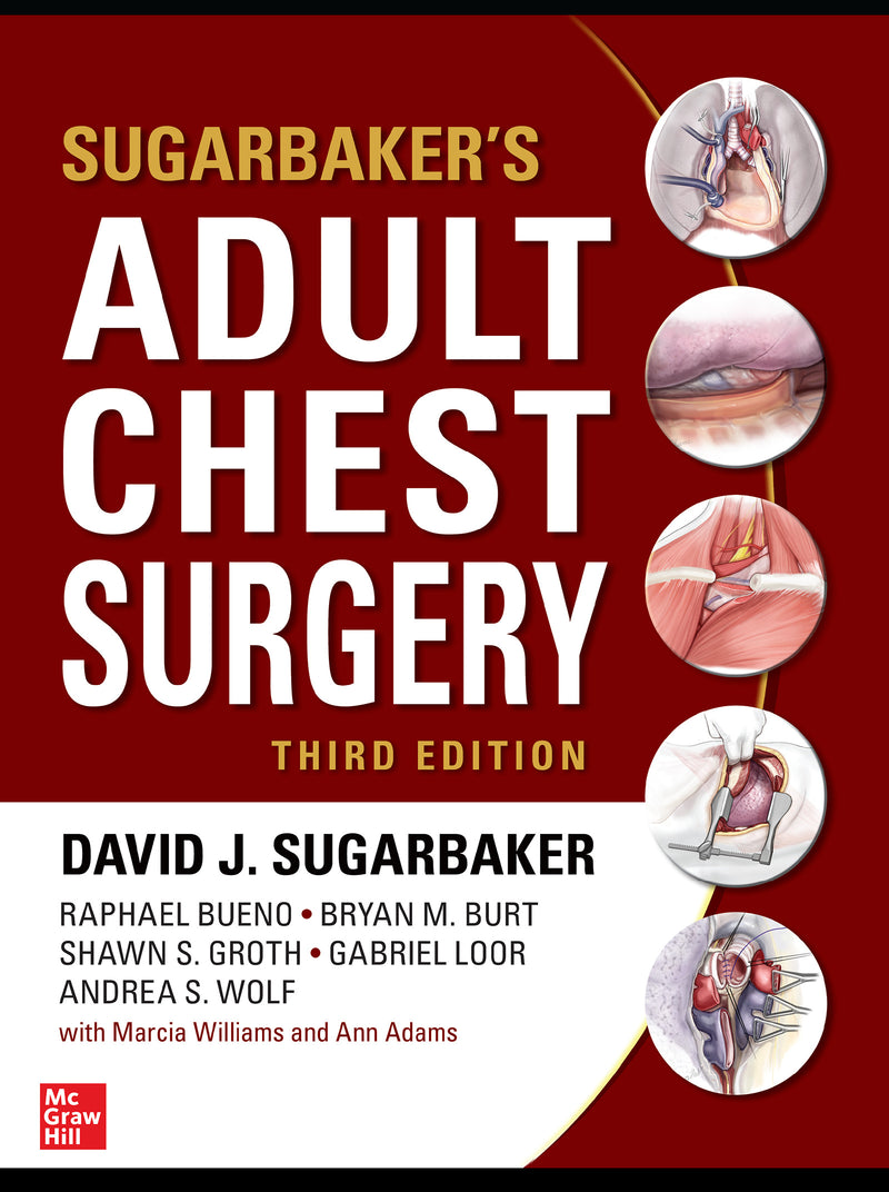 Sugarbakers Adult Chest Surgery 3rd Edition 3e