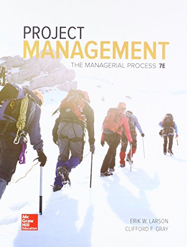 Gen Combo Project Management:The Managerial Process; Connect Access Card 7e
