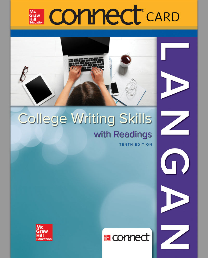 Connect Writing Access Card For Langan College Writing Skills With Readings 10e