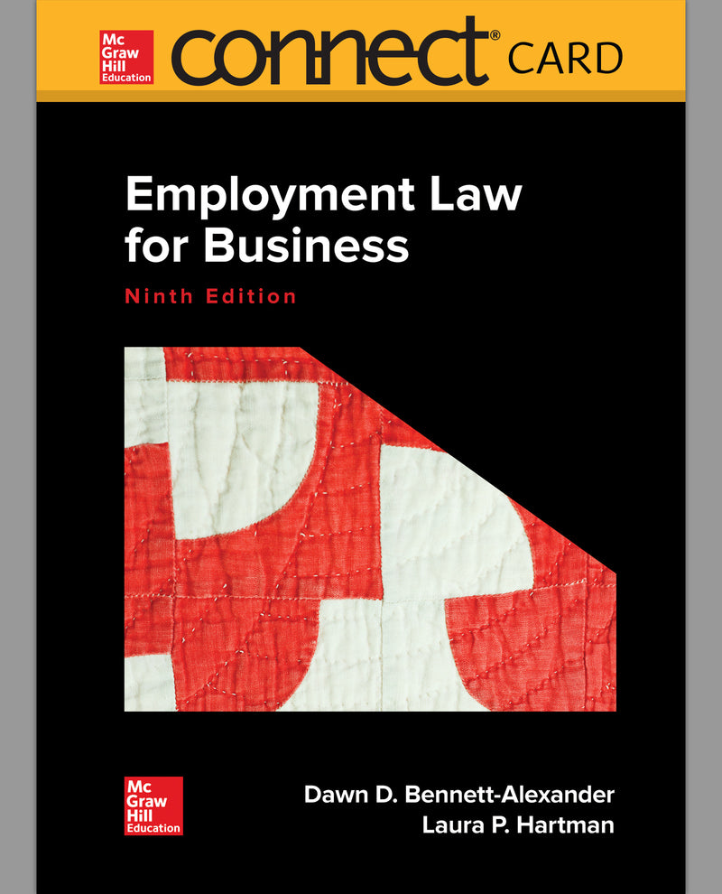 Connect Access Card For Employment Law For Business  9e