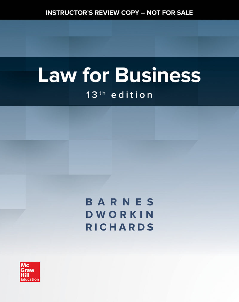 Loose Leaf For Law For Business