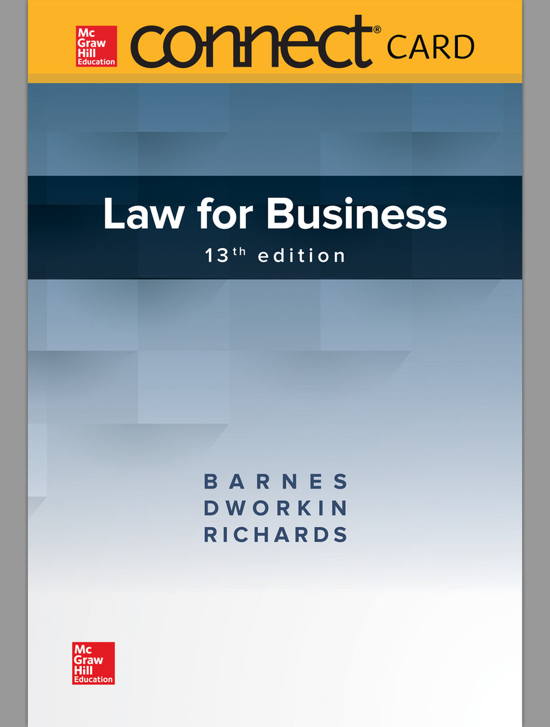 Connect Access Card For Law For Business