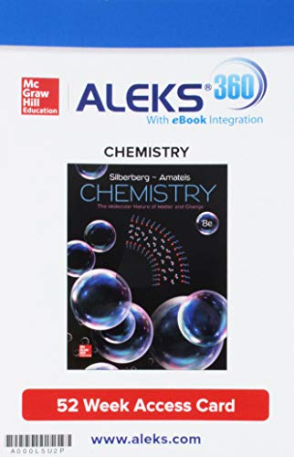 Package Connect 2y Ac Chemistry Molecular Nature Of Matter & Change With Aleks 360 2s Ac 8e