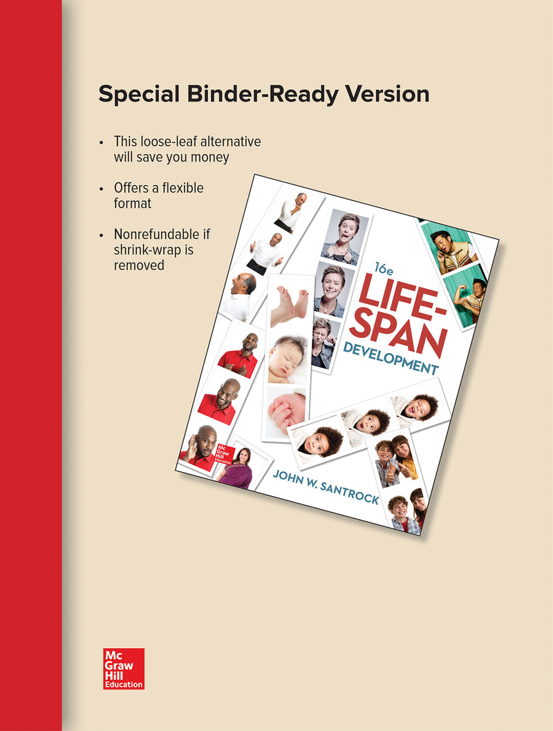 Loose Leaf For Life Span Development With Connect Access Card