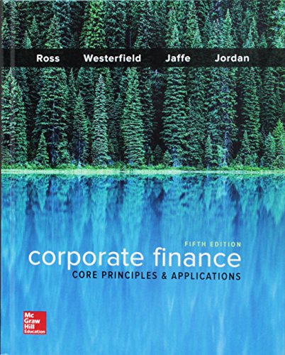 Gen Combo Corporate Finance:Core Principles & Applications; Connect Access Card 5e