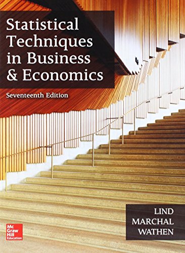 Gen Combo Statistical Techniques In Business & Economics; Connect Access Card