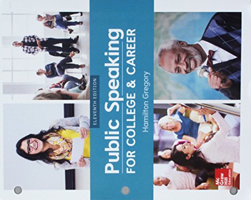 Looseleaf Public Speaking For College & Career With Connect Access Card