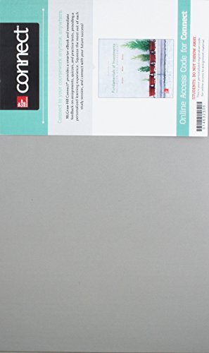 Connect Access Card For Fundamentals Of Investments 8e
