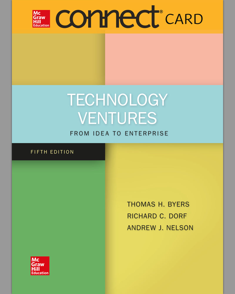 Connect Access Card For Technology Ventures 5e