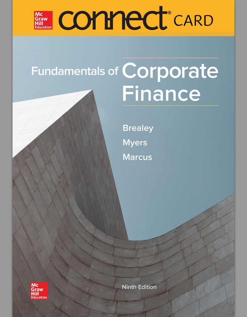 Connect Access Card For Fundamentals Of Corporate Finance 9e