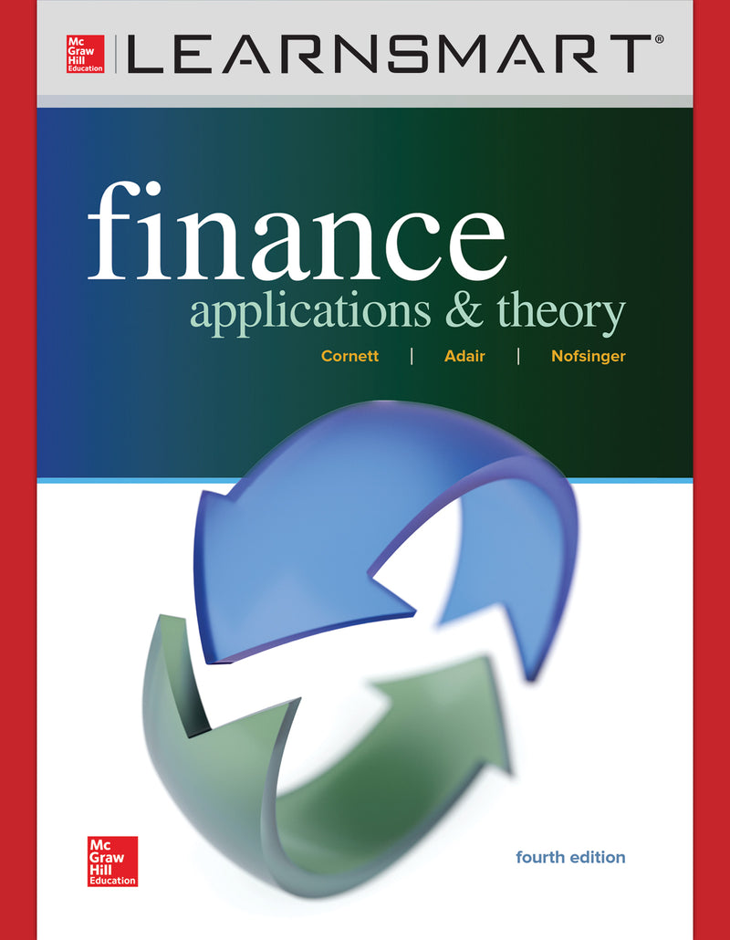 Learnsmart Access Code Card For Finance Applications & Theory 4e