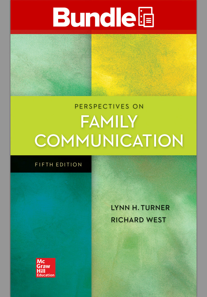 Gen Combo Looseleaf Perspectives On Family Communication; Connect Access Card 5e