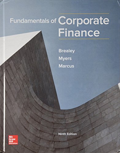Gen Combo Fundamentals Of Corporate Finance; Connect Access Card 9e