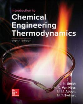 Package Introduction To Chemical Engineering Thermodynamics With 1 Semester Connect Access Card 8e