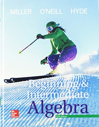 Package Beginning & Intermediate Algebra With Aleks 360 18 Week Access Card 5e