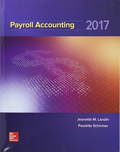 Gen Combo Payroll Accounting 2017; Connect Access Card 3e