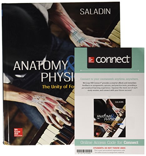 Gen Combo Anatomy & Physiology:Unity Of Form & Function; Connect Apr Phils Ac 8e
