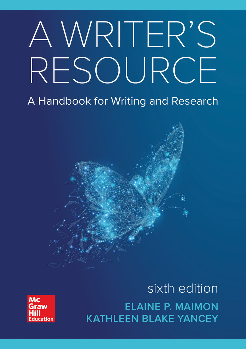 A Writers Resource Comb Version Student Edition 6e