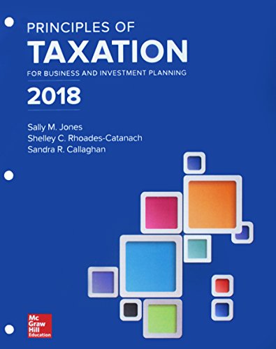 Gen Combo Ll Principles Of Taxation Business & Investment Planning; Connect Access Card 21e