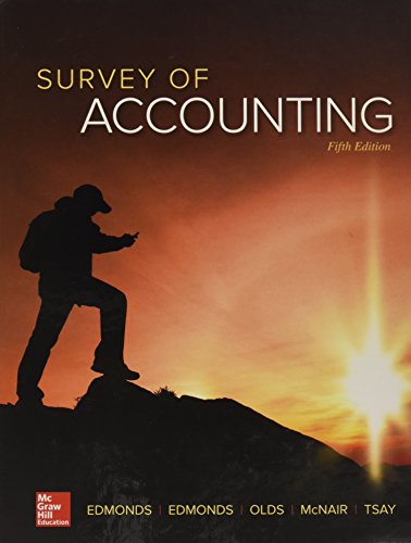Gen Combo Survey Of Accounting; Connect Access Card 5e