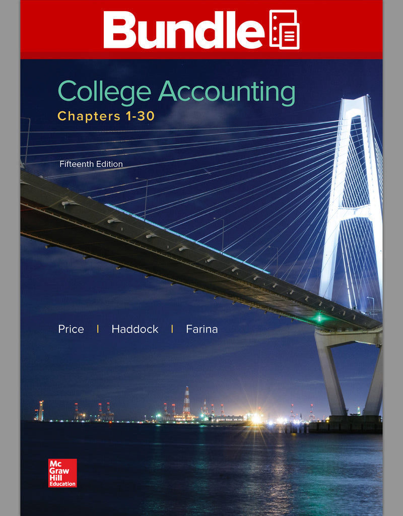 Gen Combo College Accounting Chapter 1 30; Cnct Ac Coll Accounting