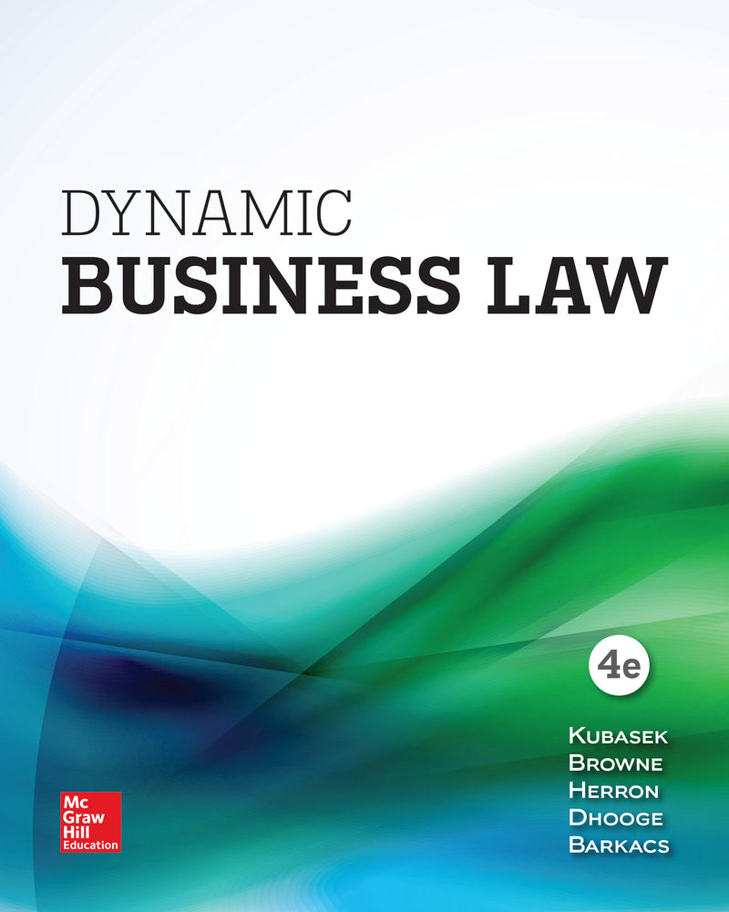 Dynamic Business Law 4e