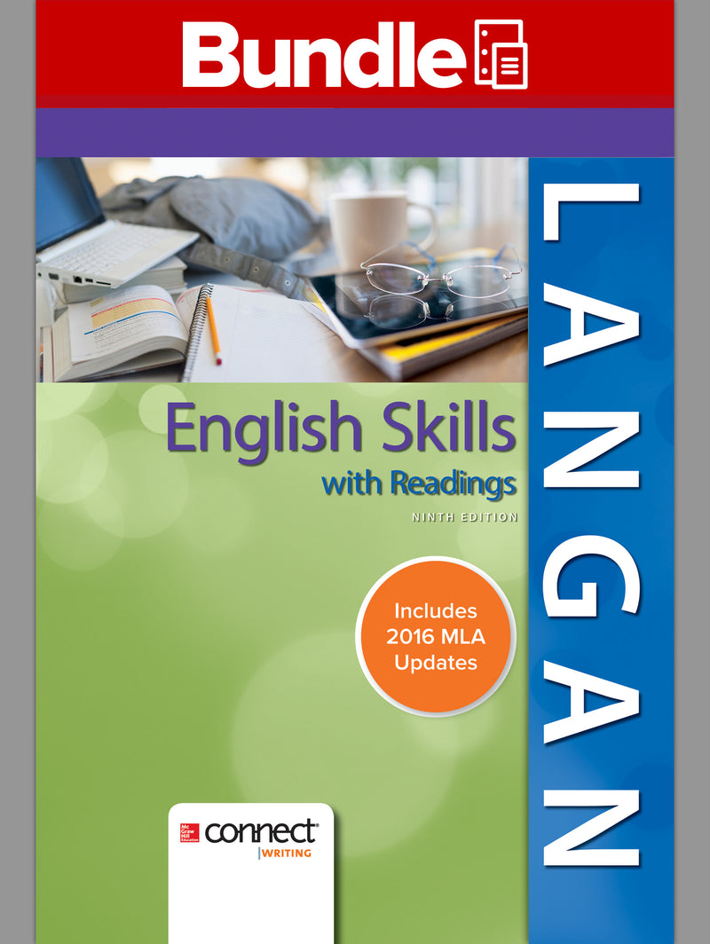 English Skills With Readings 9e Mla Update & Connect Writing Access Card 9e