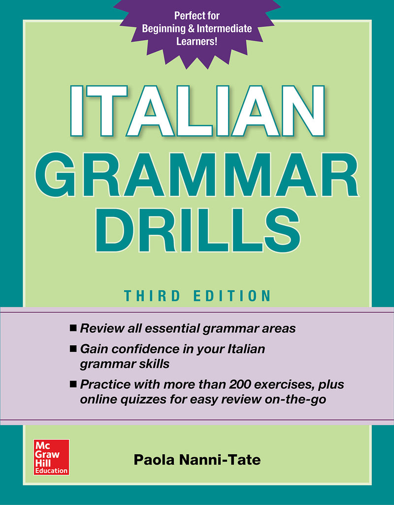 Italian Grammar Drills Third Edition 3e