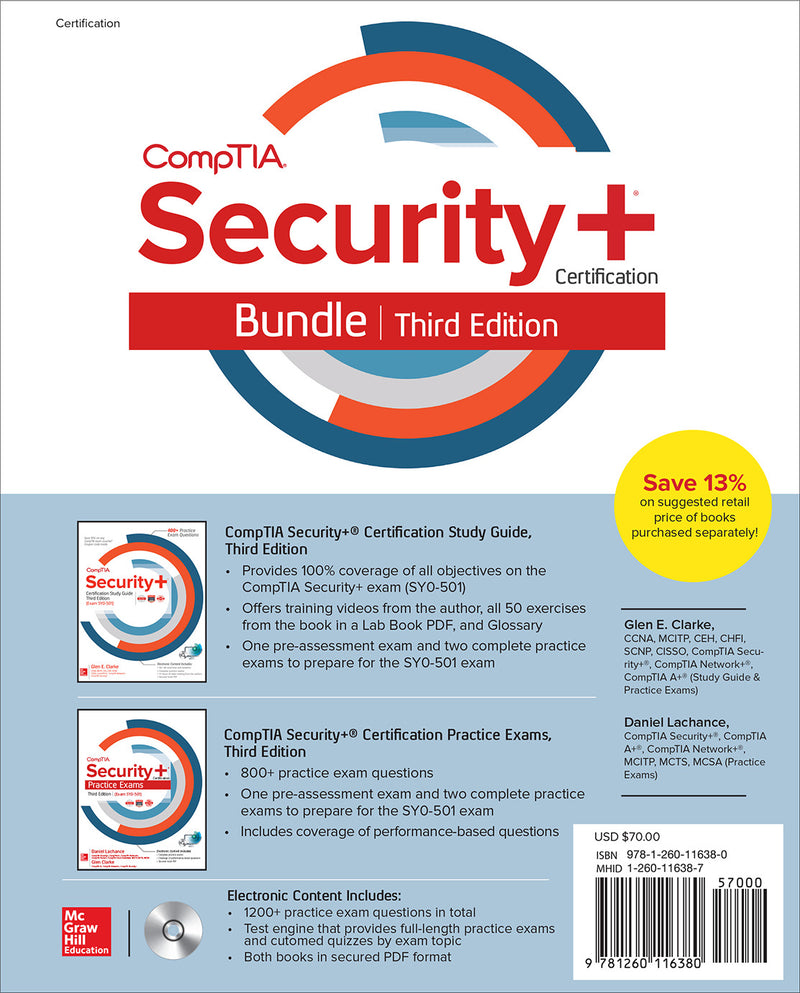 CompTIA Security+ Certification Bundle, Third Edition (Exam SY0-501)