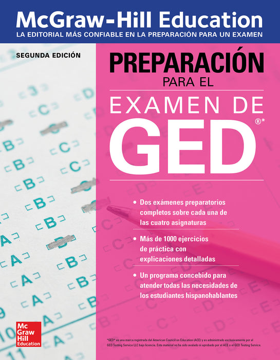 Preparación Para El Examen De Ged Segunda Edicion 2e