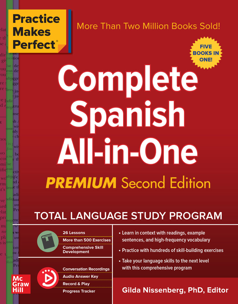Practice Makes Perfect Complete Spanish All In One Premium Second Edition 2e