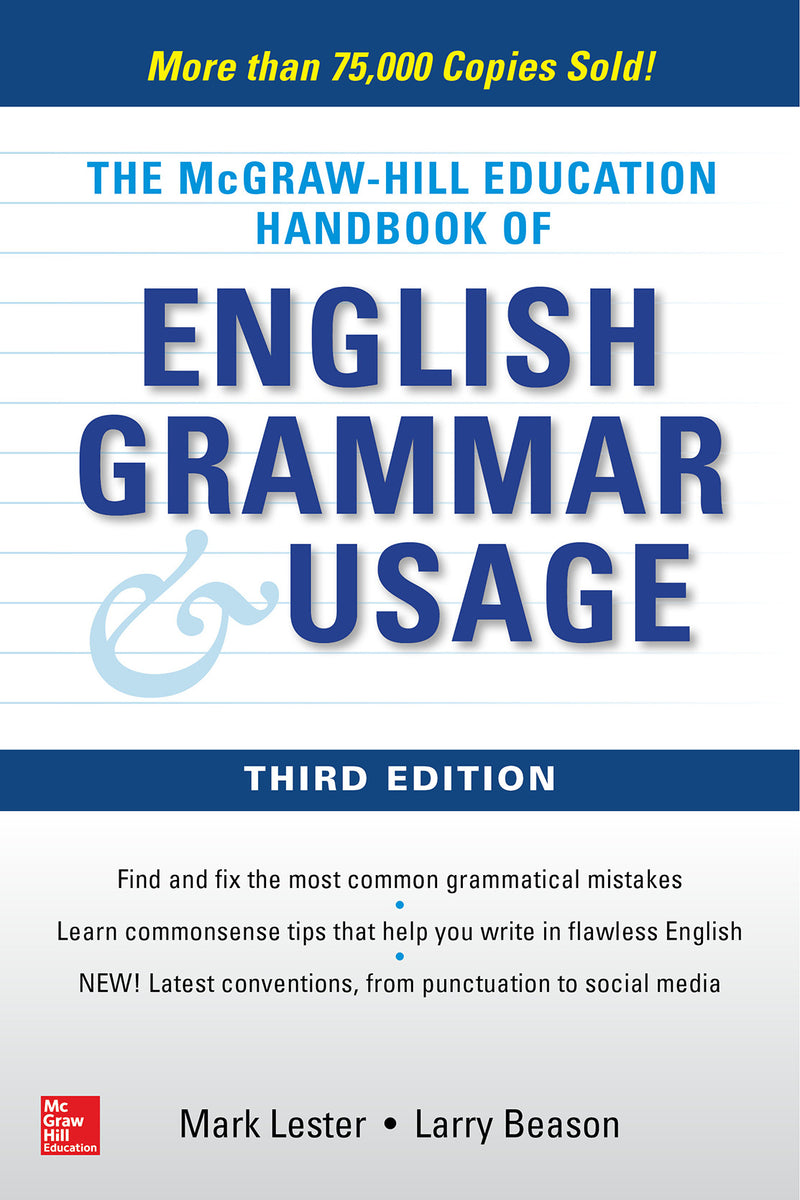Mcgraw Hill Education Handbook Of English Grammar & Usage 3e