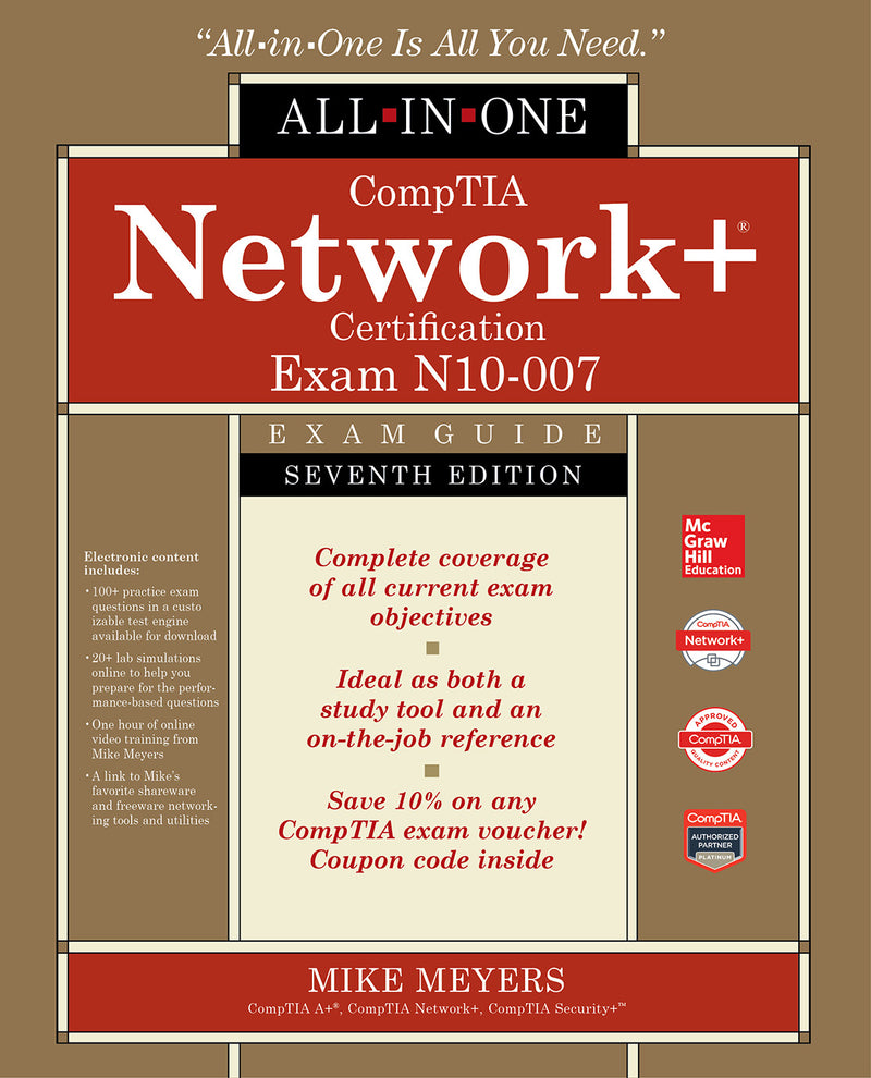 Comptia Network+ Certification All In One Exam Guide Seventh Edition Exam N10 007 7e