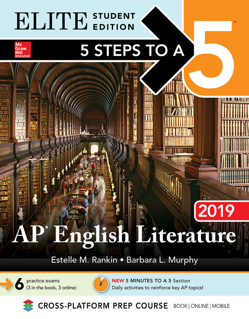 5 Steps To A 5 Ap English Literature 2019 Elite Student Edition