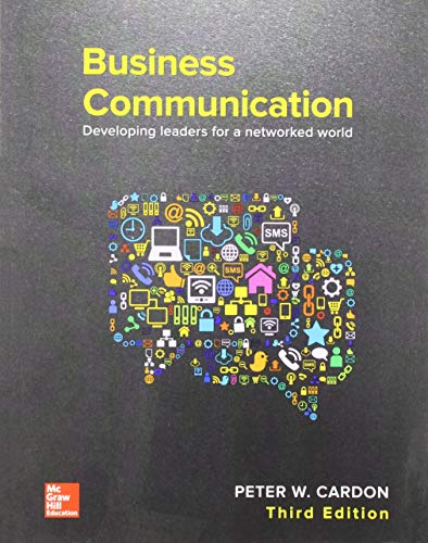 Business Communication; Connect Access Card 3e