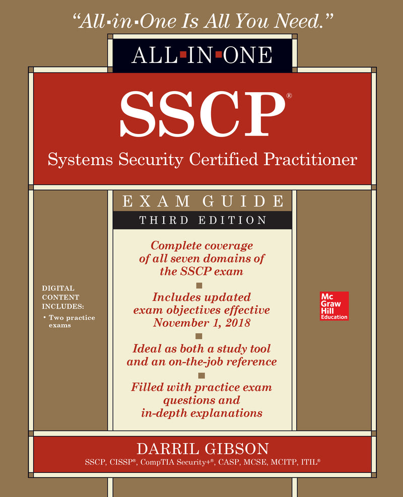 Sscp Systems Security Certified Practitioner All In One Exam Guide Third Edition 3e