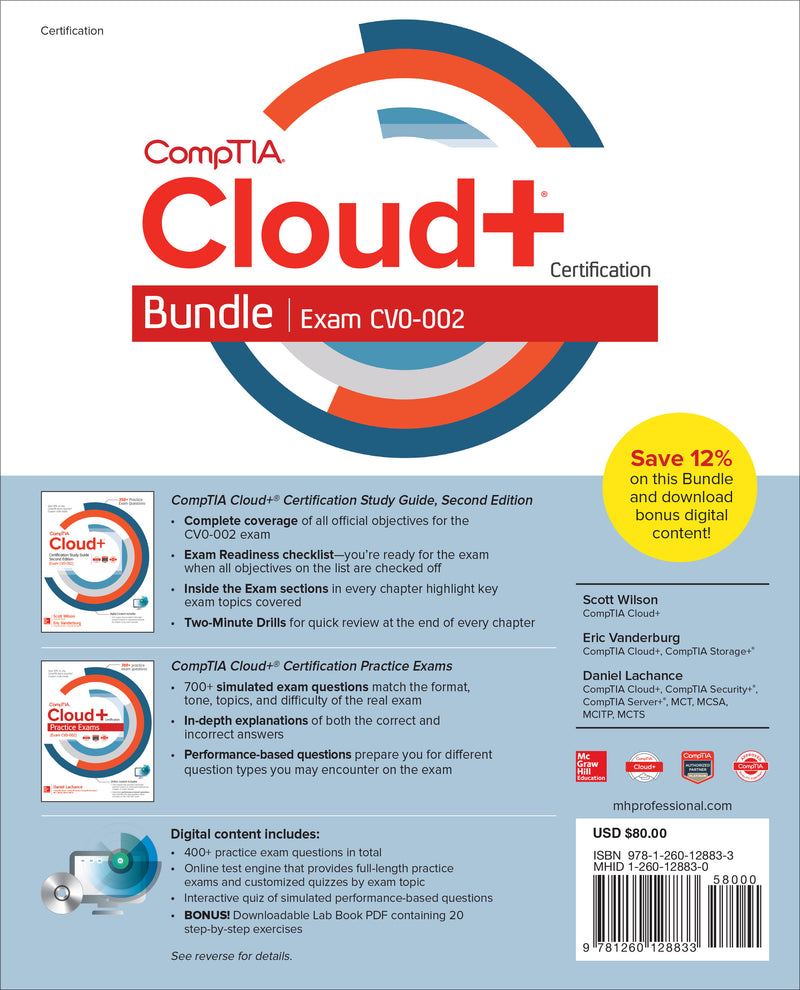 Comptia Cloud+ Certification Bundle Exam Cv0 002