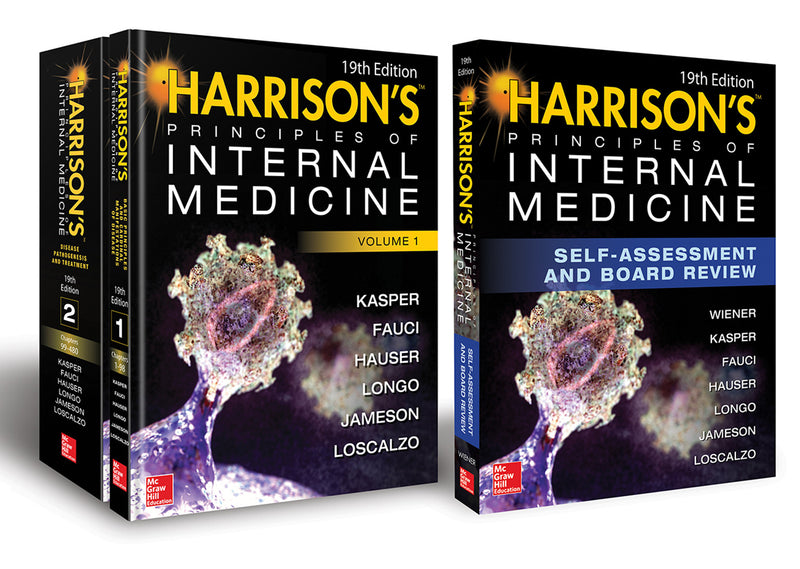 Harrisons Principles & Practice Of Internal Medicine 19th Edition & Harrisons Principles Of Internal Medicine Self Assessment & Board Review 19th Edition Val Pak