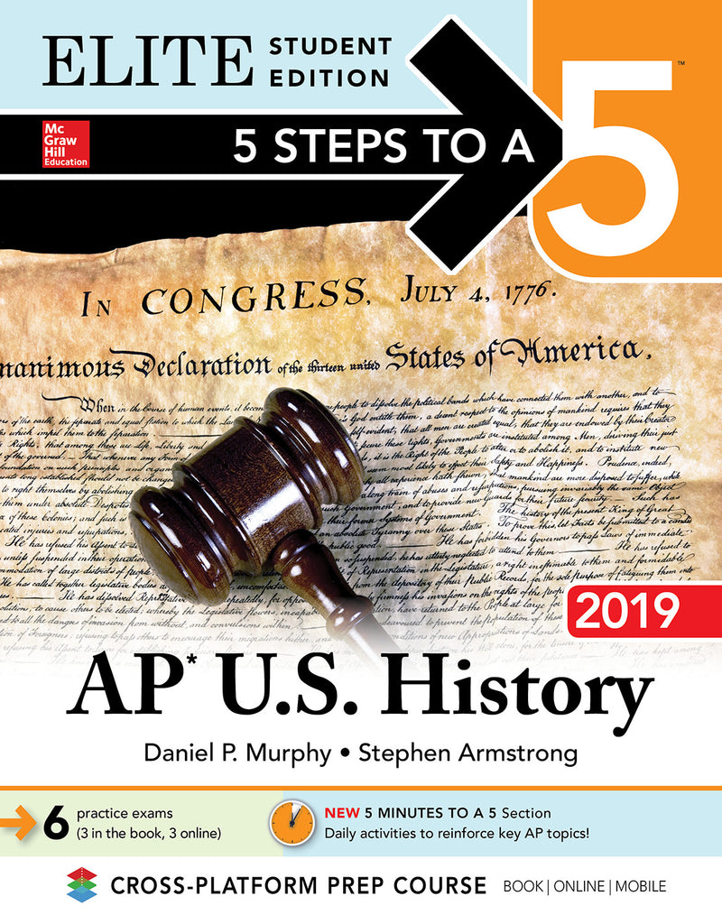 5 Steps To A 5 Ap U.s History 2019 Elite Student Edition