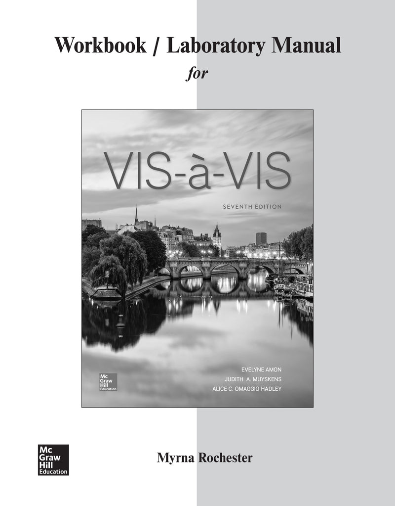 Workbook Laboratory Manual For Vis Ã€ Vis 7e